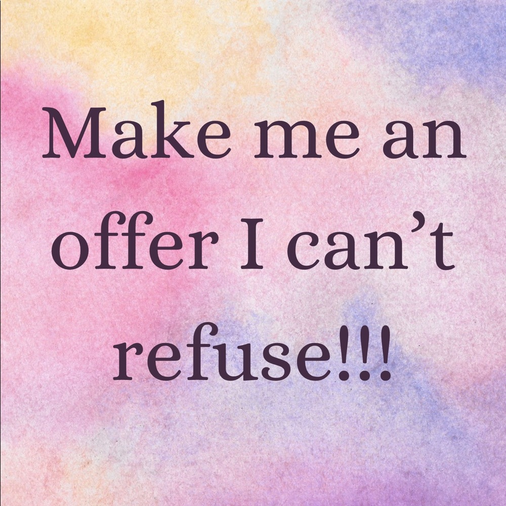 I LOVE ❤️ OFFERS!!!!!